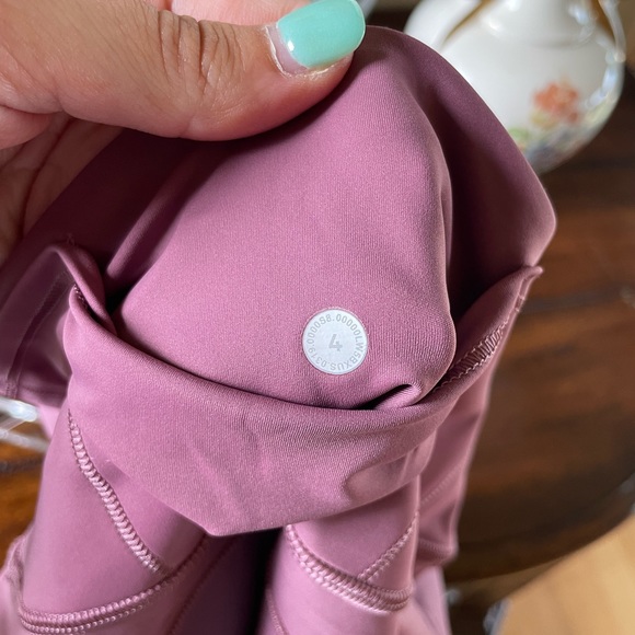 Lululemon fast and free plumful pink legging - Picture 6 of 6
